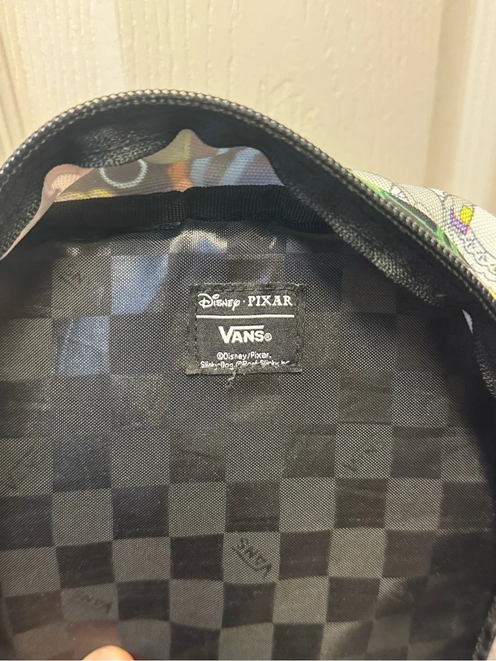 Rare Vans Disney Pixar Toy Story Backpack
